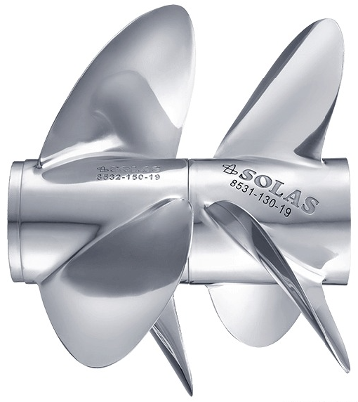 Edelstahl & Alupropeller
