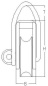 Preview: Loopblock Serie 1, 100mm Gleitlager, kurzer Loop
