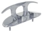 Preview: Poller, abwendbar AISI316, hochglanzpoliert 210 mm
