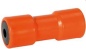 Preview: Kielrolle, Stahlkern, orange 200 mm