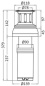 Preview: ITALWINCH Ankerwinde m.Spill Nestor V 800W 12V