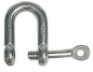 Preview: U-Schäkel m. Schlüsselbolzen AISI 316 4 mm