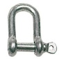 Preview: Schäkel aus verzinktem Stahl 8 mm