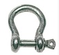 Preview: Geschweifter Schäkel, feuerverzinkter Stahl 14 mm