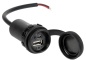 Preview: Wasserdichte USB-Steckdose mit Deckel