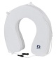Preview: Weicher Hufeisenring PVC Ø55cm, weiß mit Zubehör