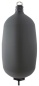 Preview: FENDERTEX Fender Gewebe, aufblasbar C73 dunkelgrau