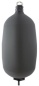 Preview: FENDERTEX Fender Gewebe aufblasbar C104 dunkelgrau