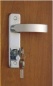 Preview: Paar Klinken Schloss ohne Klinke, rechts außen