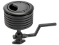 Preview: Eclipse MK2 75 Bodenheber VA-Stahl schwarz m.Schloss