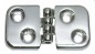 Preview: Scharnier Messing, verchromt 60x32 mm