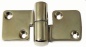 Preview: Scharnier AISI316 hochglanzpoliert 100x50 mm links