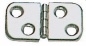 Preview: VA-Stahl Scharnier, poliert 60x32 mm - Zusatzbild 1