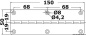 Preview: Scharnier 50 x 150 mm