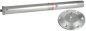 Preview: Thread Lock Alu-Tischbein, ausziehbar 685 mm
