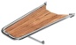 Preview: Bugspriet AISI 316/Teak simple Ø 32 mm