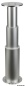 Preview: 3-stufiges rundes Tischbein (378–778 mm), 12 V, silber