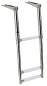Preview: Teleskopbadeleiter, breit AISI316 5-stufig