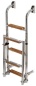 Preview: Badeleiter AISI316/Iroko 5 Stufen
