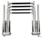 Preview: Ausziehbare Badeleiter m.Griff 4-stufig - Zusatzbild 3