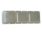 Preview: Lüftungsgitter VA-Stahl, poliert 67x127 mm