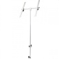 Preview: NOA drehbarer Solarpanelhalter Mast 10608 L=1800mm D=30mm Halterung B=600mm H=650mm mit NOA Rohrhalter 25mm - Zusatzbild 1