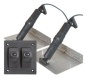 Preview: Allpa Elektrisches Trimmklappensystem, 9"X9", 12v (Boot 14'-18'/4-5,5m)