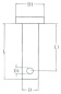 Preview: Steckbolzen 30x11 mm (1 Stück) - Zusatzbild 1