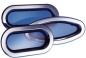 Preview: Lewmar® Bullaugen Portlight aus Edelstahl - elliptisch, fest (8)