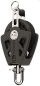Preview: Lewmar® Synchro Einfachblock 1-scheibig mit Hundsfott, 60mm