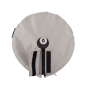 Preview: Steuerrad-Cover Premium 360mm grau - Zusatzbild 2