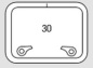 Preview: Decksluke Maße (Außen): 517 x 387mm