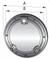 Preview: Bullauge Typ PWS, ​​​​​​​8 mm-Acrylscheibe (Ø 260 mm)