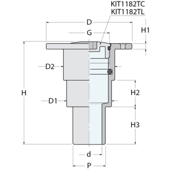 Guidi Deckseinfüllstutzen - G 11/2 - Zusatzbild 1