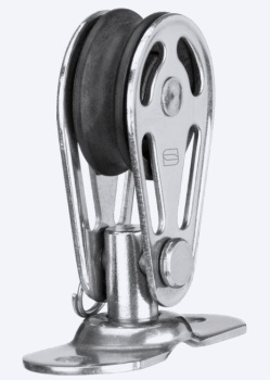 Block mit Drehplatte (demontierbar), Bolzen Ø: 6mm