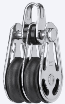 Doppelblock mit Bügel (demontierbar) Ø: 6mm