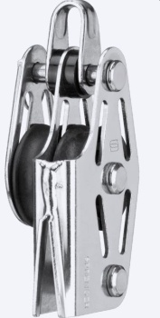 V - Klemmenblock mit Hundsfott, Bügel (demontierbar) Ø: 6mm