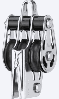 V - Klemmenblock mit Hundsfott, Bügel (demontierbar)  Ø: 6mm