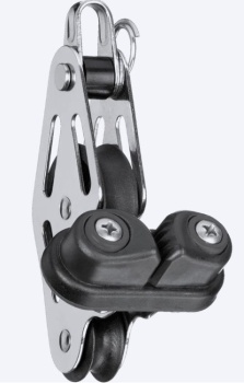 Violinblock mit Schotklemme, Bügel (demontierbar)  Ø: 6mm