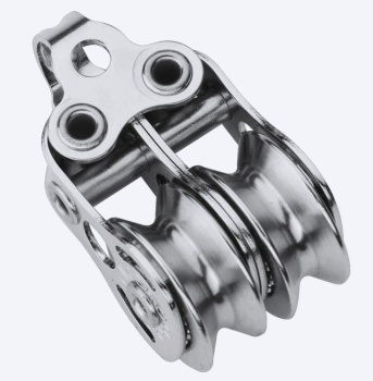 Doppelblock mit Bügel  Ø: 4mm