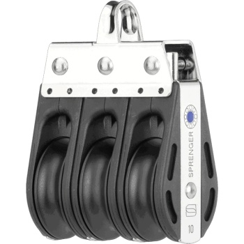 S-Block Nadellager, 3 Rollen, Bügel - 10mm