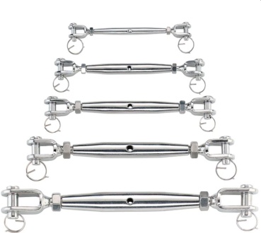 WANTENSPANNER 2 GABELN M 12 AISI 316