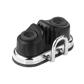 Schotklemme HT08 mit Edelstahl-Grundplatte und Schotführung, 3-6mm