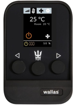 Wallas Spartan Air Diesel-Heizung 1400-4500W, 3 Ausgäng
