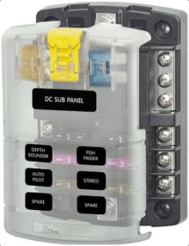 Philippi ASM-6 Sicherungshalter 6-fach