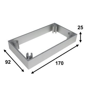 Distanzstück für Lagun Halteplatte Aluminium
