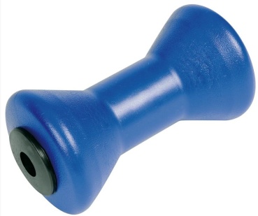 Mittlere Kielrolle, blau 196 mm Ø Bohrung 17 mm