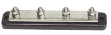 Schiene Elektroanschlüsse 4 x 8 mm