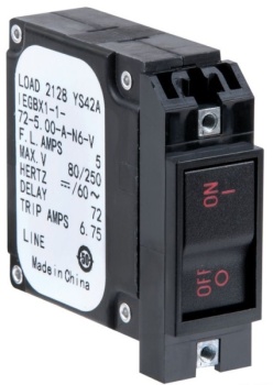 Kippschutzschalter horizontale Montage 15 A