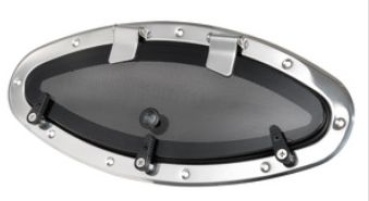 Bullauge Aisi316 ellips460x200